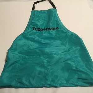 Tupperware Hostess Apron Aqua NWOT